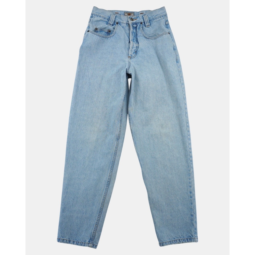 Vintage The Limited High Waist Jeans Women's 6 Light Wash Button Fly Tapered